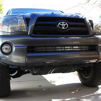 2005-2015 TOYOTA TACOMA 32" LOWER BUMPER FLUSH LED LIGHT BAR BRACKETS KIT BY CALI RAISED LED