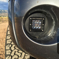 2005-2011 TOYOTA TACOMA LED FOG LIGHT POD REPLACEMENTS BRACKETS KIT BY CALI RAISED LED