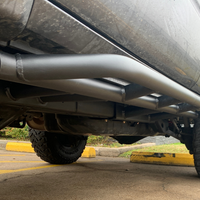 2003-2009 TOYOTA 4RUNNER TRAIL EDITION BOLT ON ROCK SLIDERS BY CALI RAISED LED