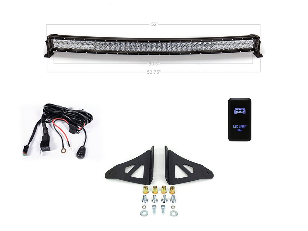 2005-2023 Toyota Tacoma Front Roof LED Bracket to mount 40 Inch Staight LED  Light Bar - PN #Z339101