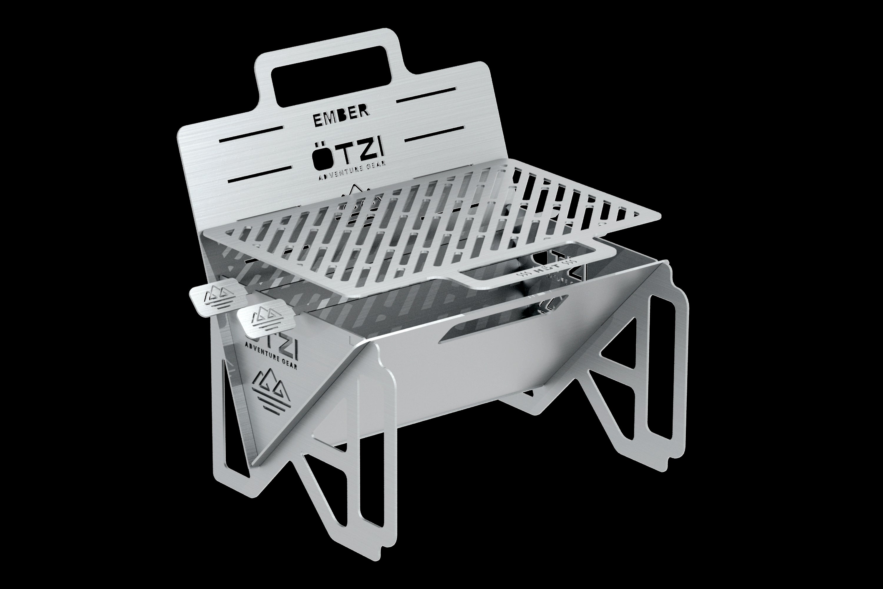 Collapsible BBQ Grill and Fire Pit. Perfect for Camping the -  Israel