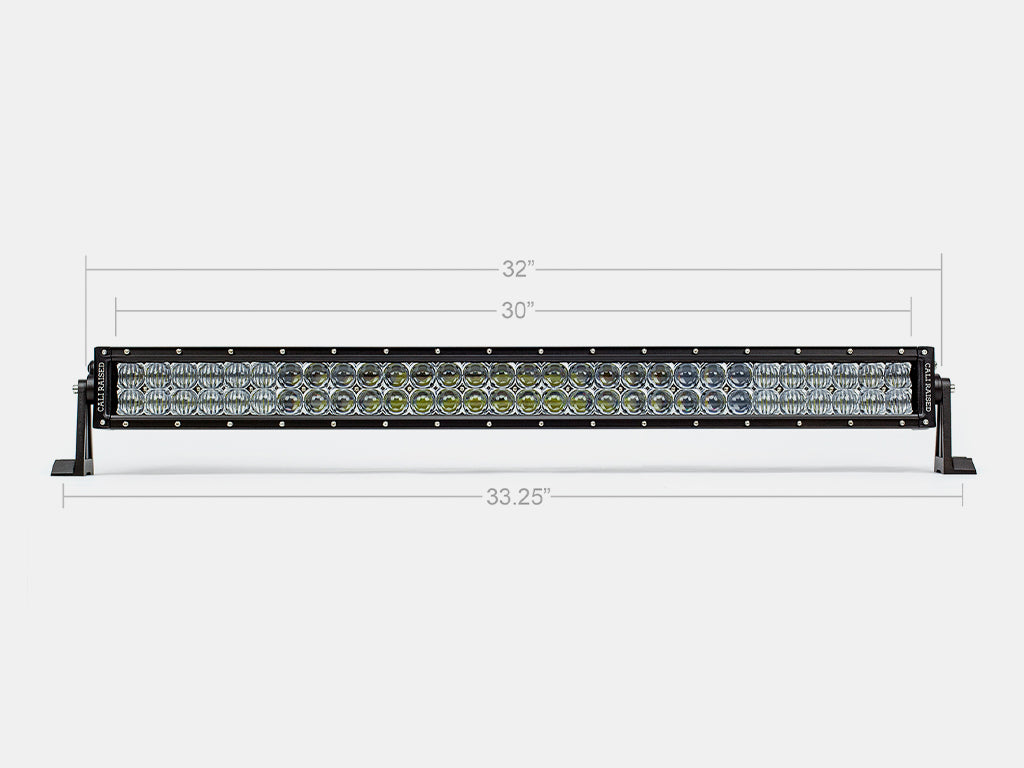 OSRAM LED Light Bars  32 Dual Row 5D Optic â€“ Cali Raised LED