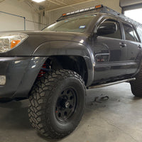 2003-2009 TOYOTA 4RUNNER TRAIL EDITION BOLT ON ROCK SLIDERS BY CALI RAISED LED