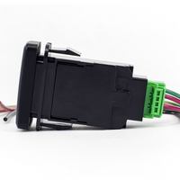 Close up rear - Toyota OEM Style off-road lights switch - Cali Raised LED