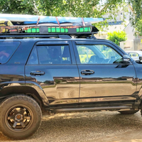 2010-2023 TOYOTA 4RUNNER TRAIL EDITION BOLT ON ROCK SLIDERS BY CALI RAISED LED