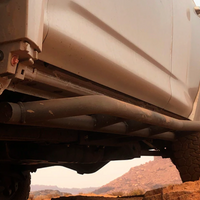 2010-2023 TOYOTA 4RUNNER TRAIL EDITION BOLT ON ROCK SLIDERS BY CALI RAISED LED