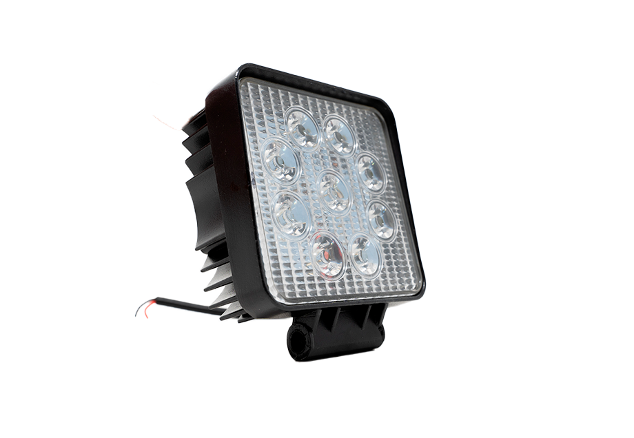 27W Square Work Light BY CALI RAISED LED