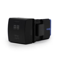 Toyota OEM Square Style "DITCH LIGHTS" Switch BY CALI RAISED LED