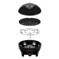 Citi Chef 40/ Black/ Portable 4 Piece/ Gas Barbeque/ Camp Cooker - By CADAC
