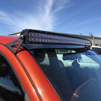 2005-2023 TOYOTA TACOMA 52" CURVED LED LIGHT BAR ROOF BRACKETS KIT BY CALI RAISED LED