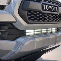 2016-2023 TOYOTA TACOMA 32" LOWER BUMPER HIDDEN LED LIGHT BAR KIT BY CALI RAISED LED