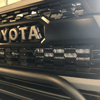 2016-2023 TOYOTA TACOMA 32" UPPER GRILLE LED LIGHT BAR BRACKETS KIT BY CALI RAISED LED