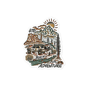 Rayco Design x Otzi Gear - Overland Adventure Bubble-free stickers
