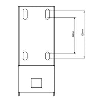 Bat Wing/Manta Wing Awning Brackets - by Front Runner