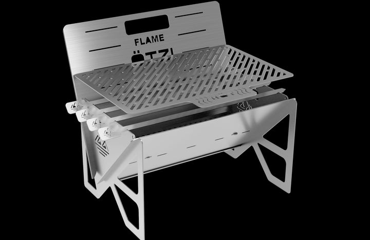 Otzi Flame 4-6 Person Flat Pack Grill