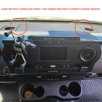 Charge Groove Mercedes Sprinter Console Cable Organizer