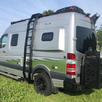 Mercedes Winnebago Revel Ladder by Backwoods Adventure Mods