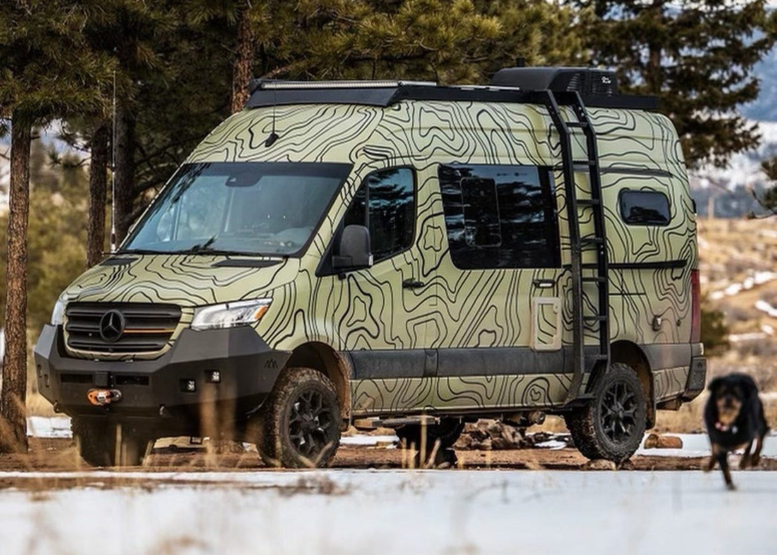 Mercedes Sprinter (2019+) Front Bumper Without Bull Bar by Backwoods Adventure Mods