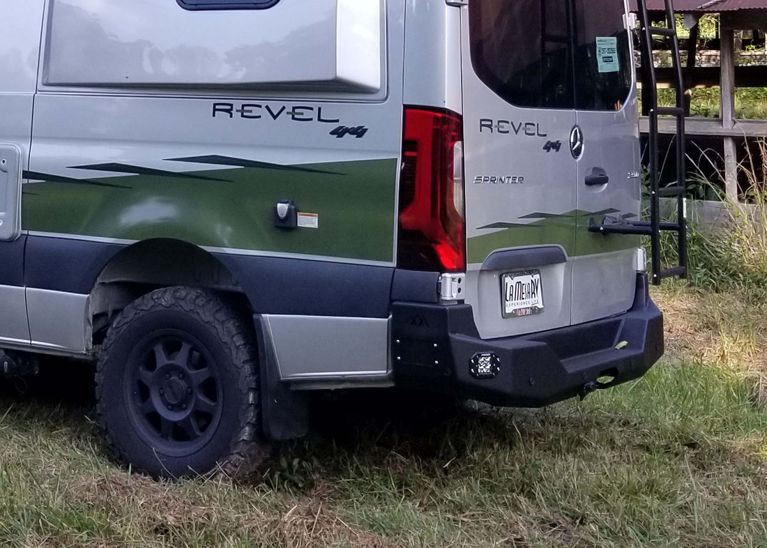 Mercedes Sprinter (2019+) Rear Bumper by Backwoods Adventure Mods