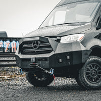 Mercedes Sprinter (2019+) Front Bumper With Bull Bar by Backwoods Adventure Mods