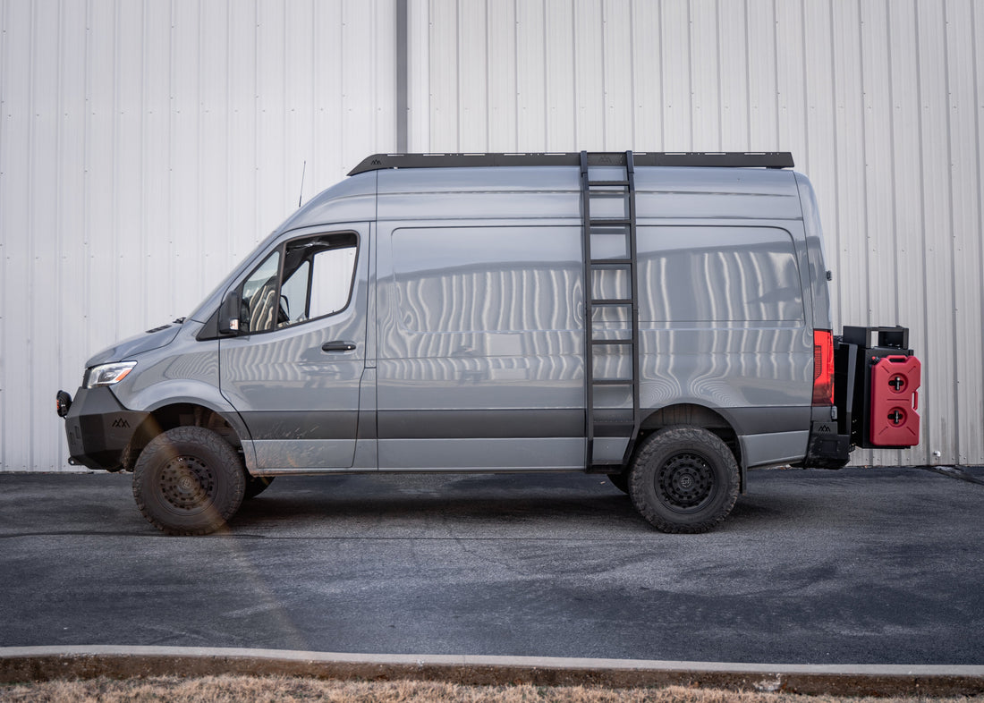 Mercedes Sprinter (2014+) DRIFTR Roof Rack by Backwoods Adventure Mods