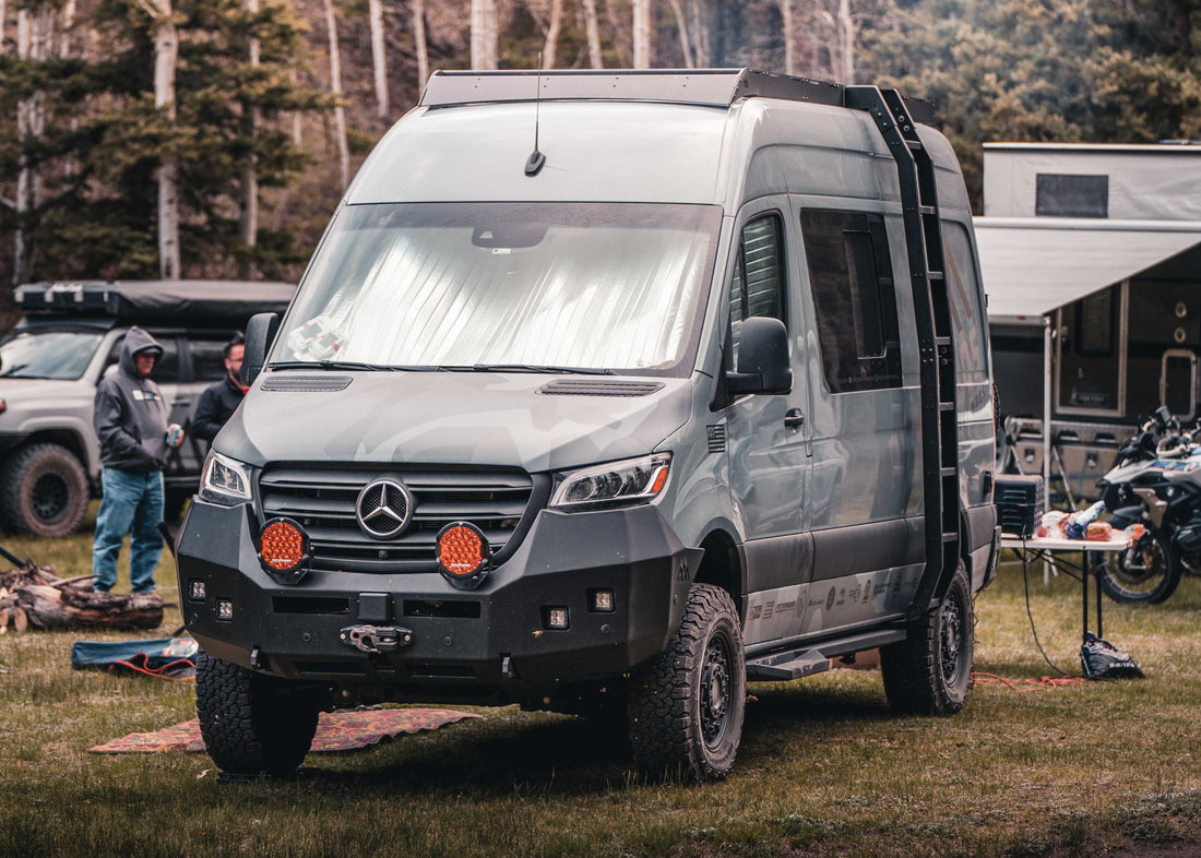 Mercedes Sprinter (2019+) Front Bumper Without Bull Bar by Backwoods Adventure Mods