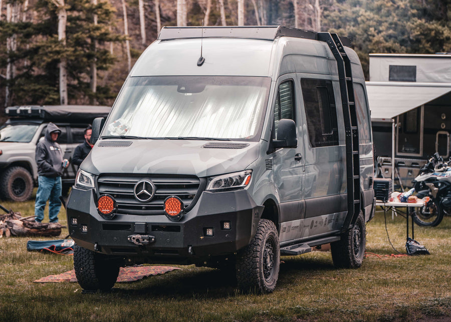 Mercedes Sprinter (2019+) Front Bumper Without Bull Bar by Backwoods Adventure Mods
