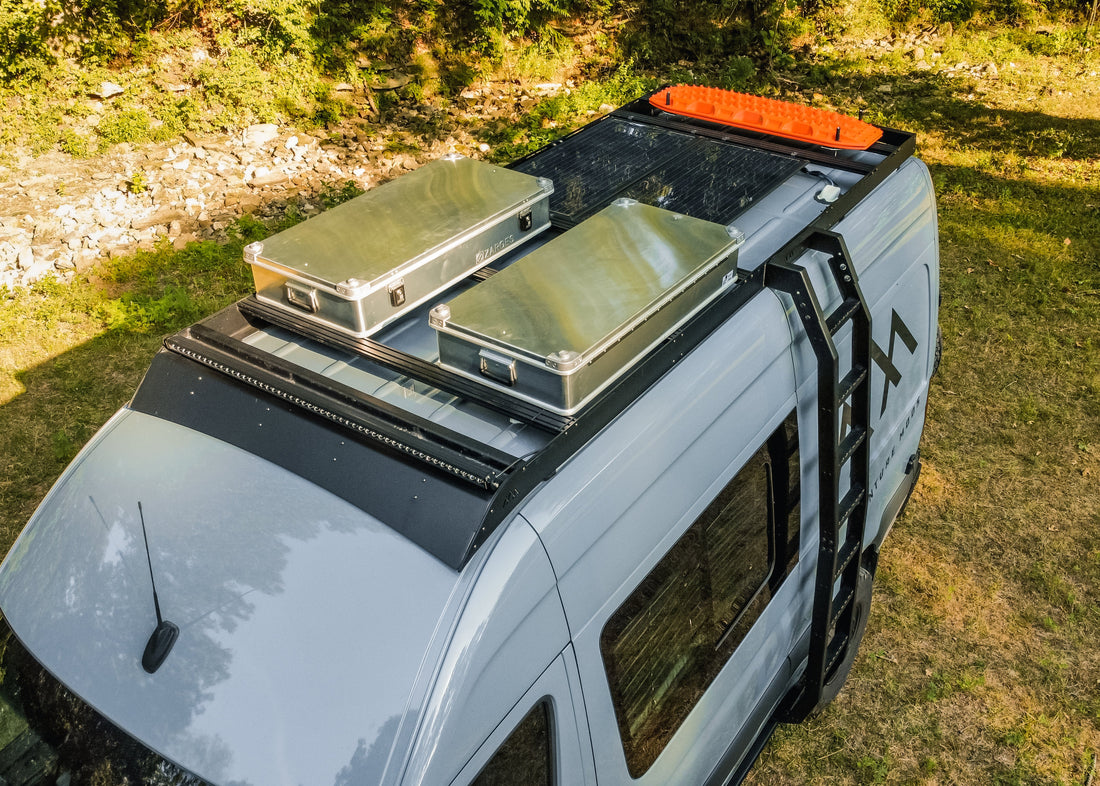 Mercedes Sprinter (2014+) DRIFTR Roof Rack by Backwoods Adventure Mods