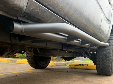 2003-2009 TOYOTA 4RUNNER TRAIL EDITION BOLT ON ROCK SLIDERS BY CALI RAISED LED