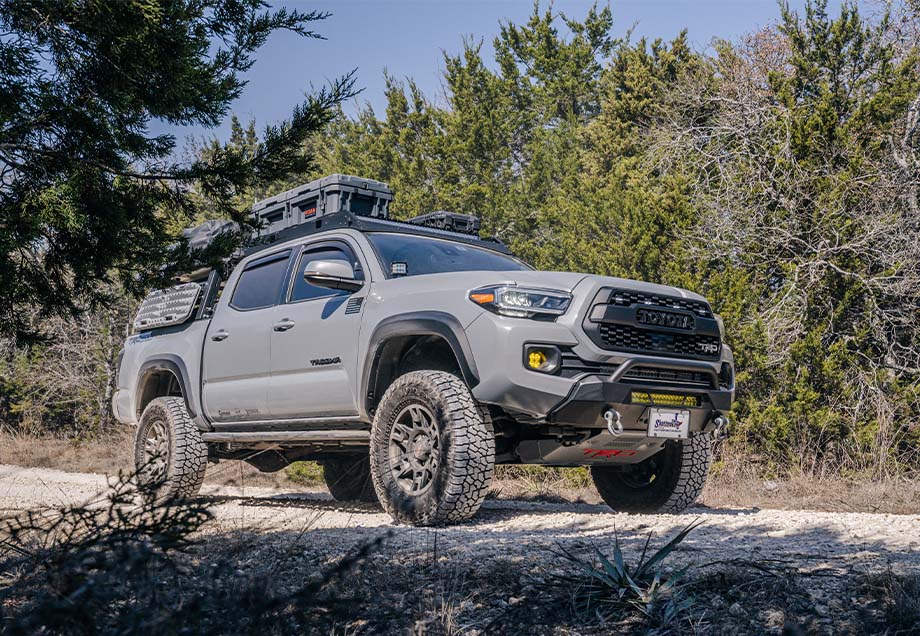 toyota tacoma with bed rack