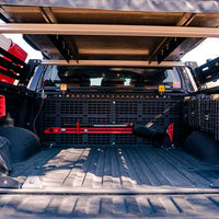 overland bed rack attached to a tacoma