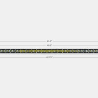 42" Slim Single Row LED Bar BY CALI RAISED LED