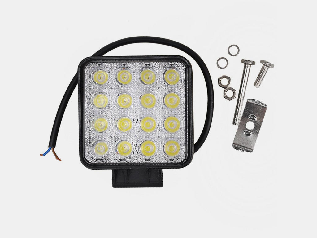 48W Square Work Light BY CALI RAISED LED