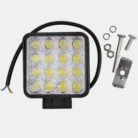 48W Square Work Light BY CALI RAISED LED