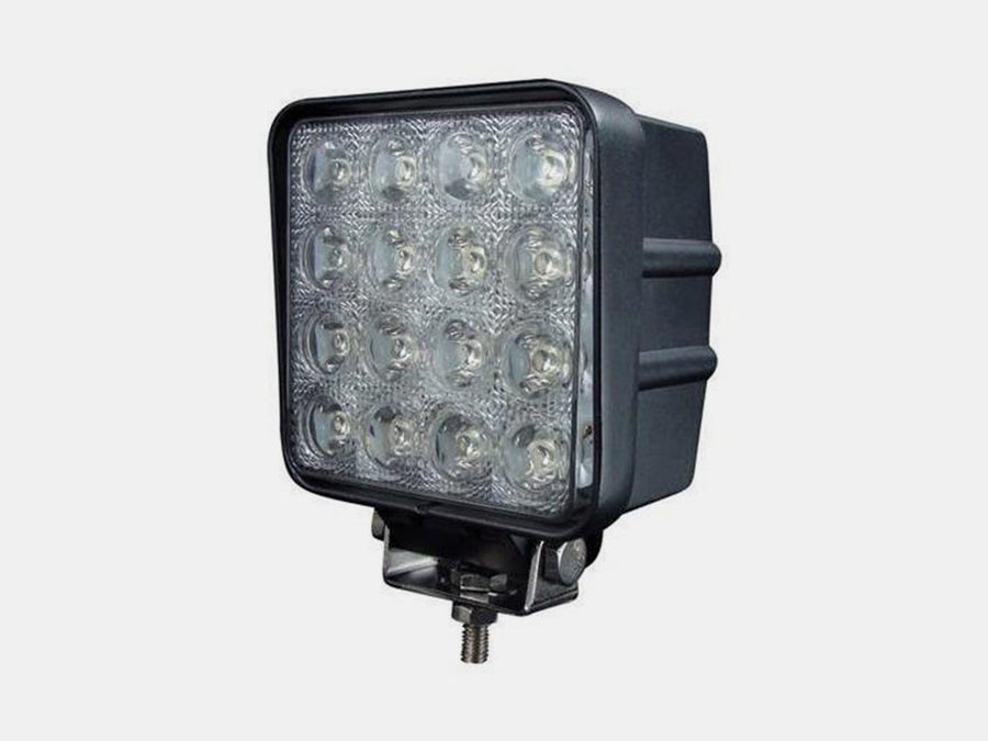 48W Square Work Light BY CALI RAISED LED