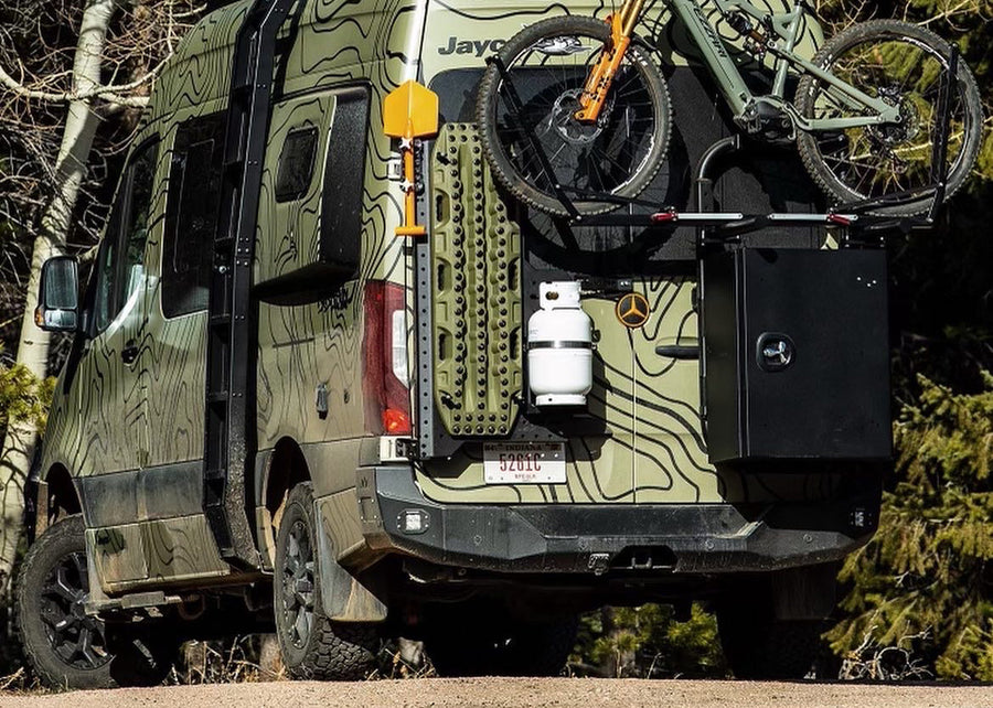 Mercedes Sprinter (2019+) Rear Bumper by Backwoods Adventure Mods