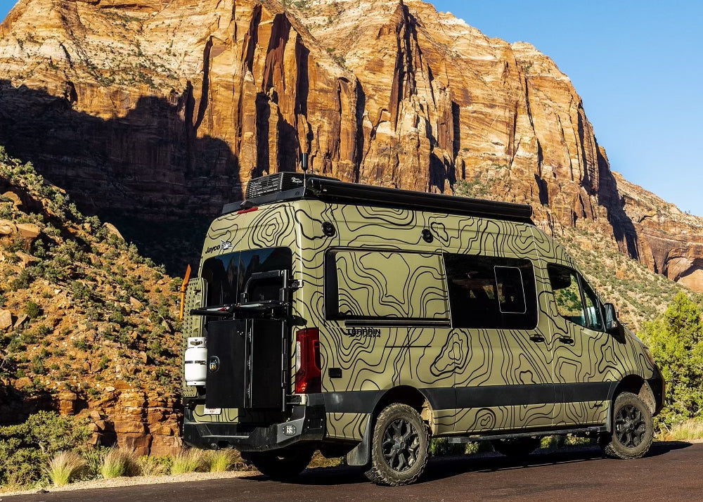 Mercedes Sprinter (2019+) Rear Bumper by Backwoods Adventure Mods