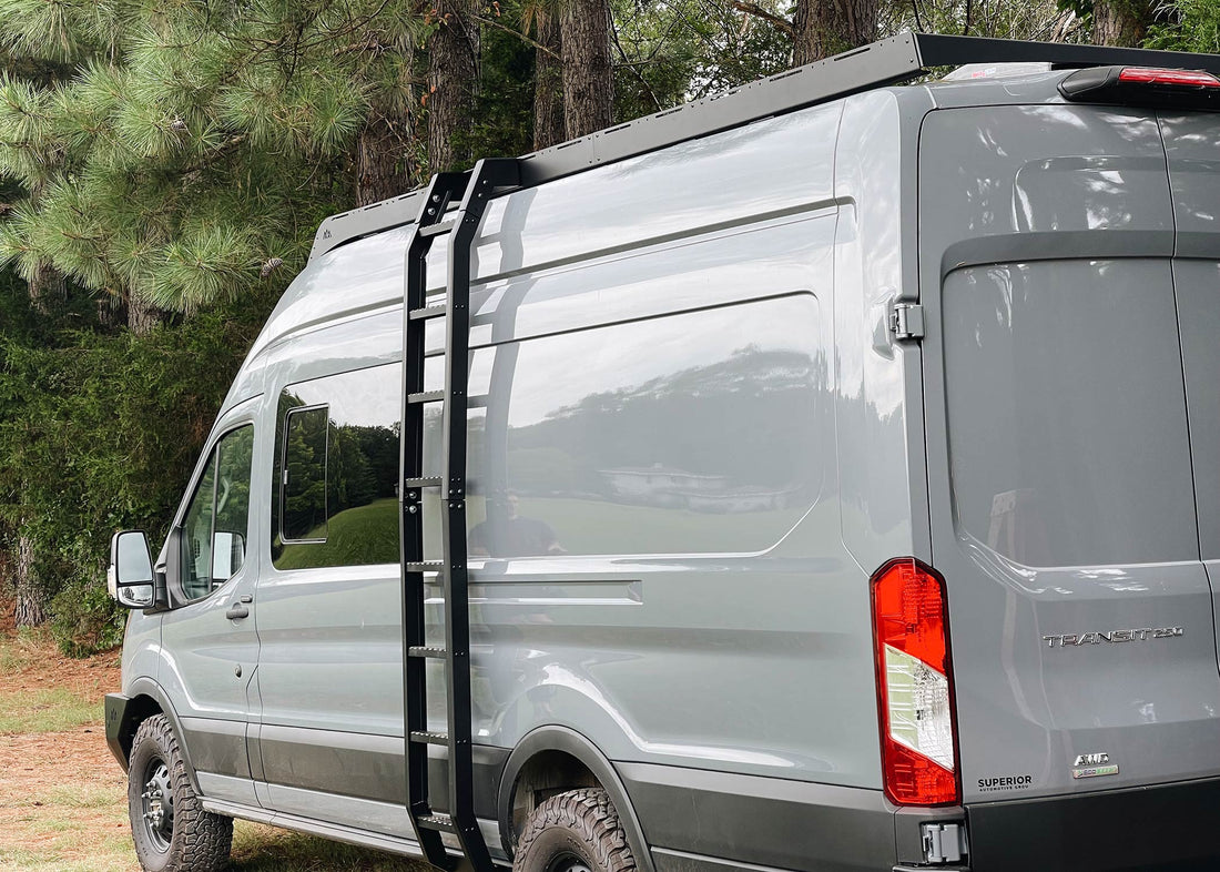 Ford Transit (2015+) DRIFTR Roof Rack by Backwoods Adventure Mods