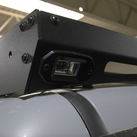 Close up of rear podlight on Premium roof rack - Cali Raised LED