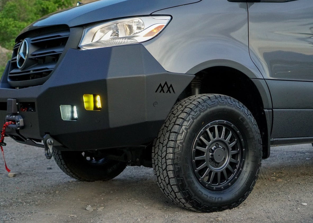 Mercedes Sprinter (2019+) Front Bumper Without Bull Bar by Backwoods Adventure Mods