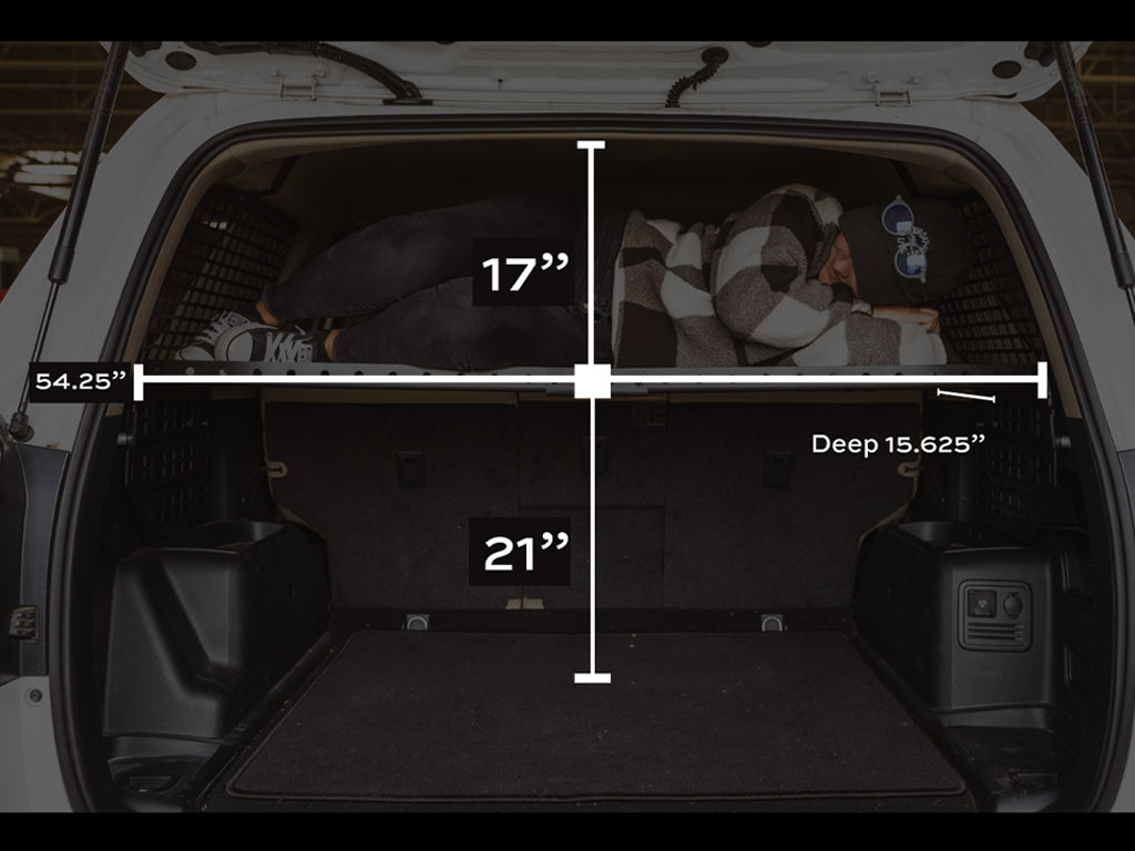 2010-2022 4Runner Interior Rear MOLLE Panel BY CALI RAISED LED