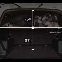 2010-2022 4Runner Interior Rear MOLLE Panel BY CALI RAISED LED