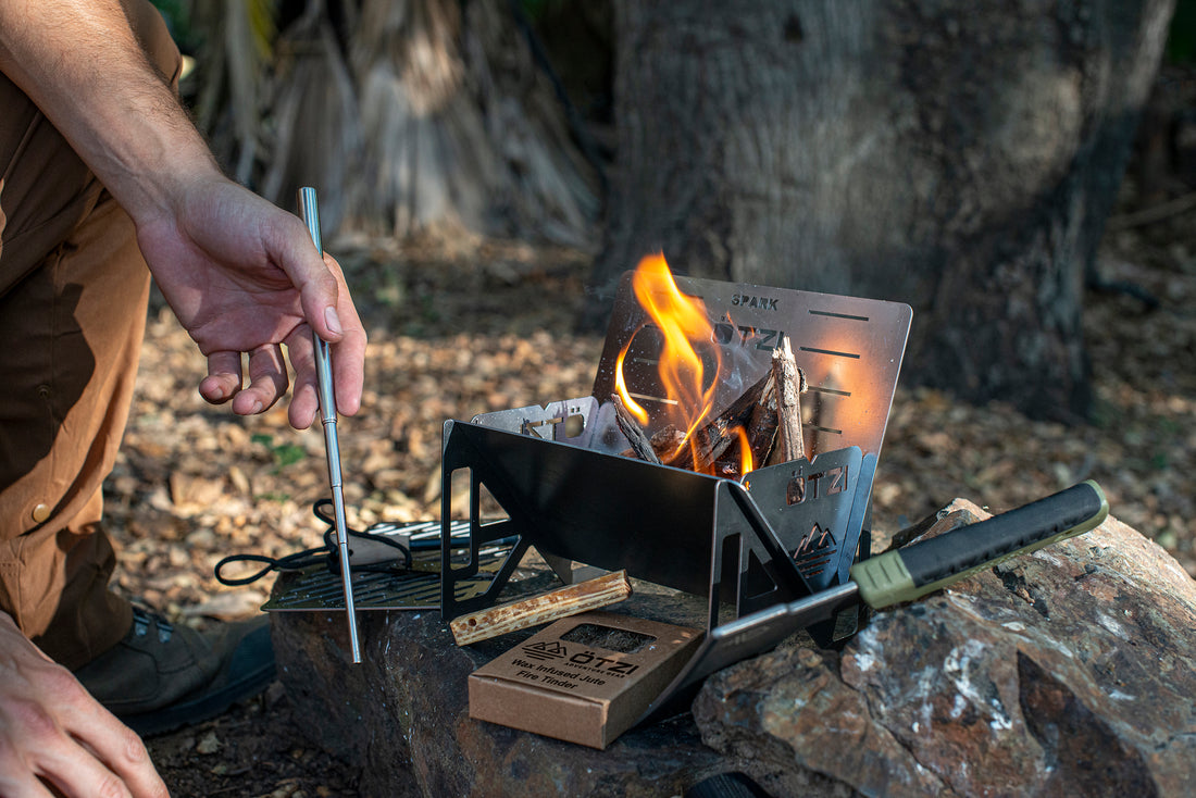 Otzi Stainless Steel Collapsible Pocket Bellows