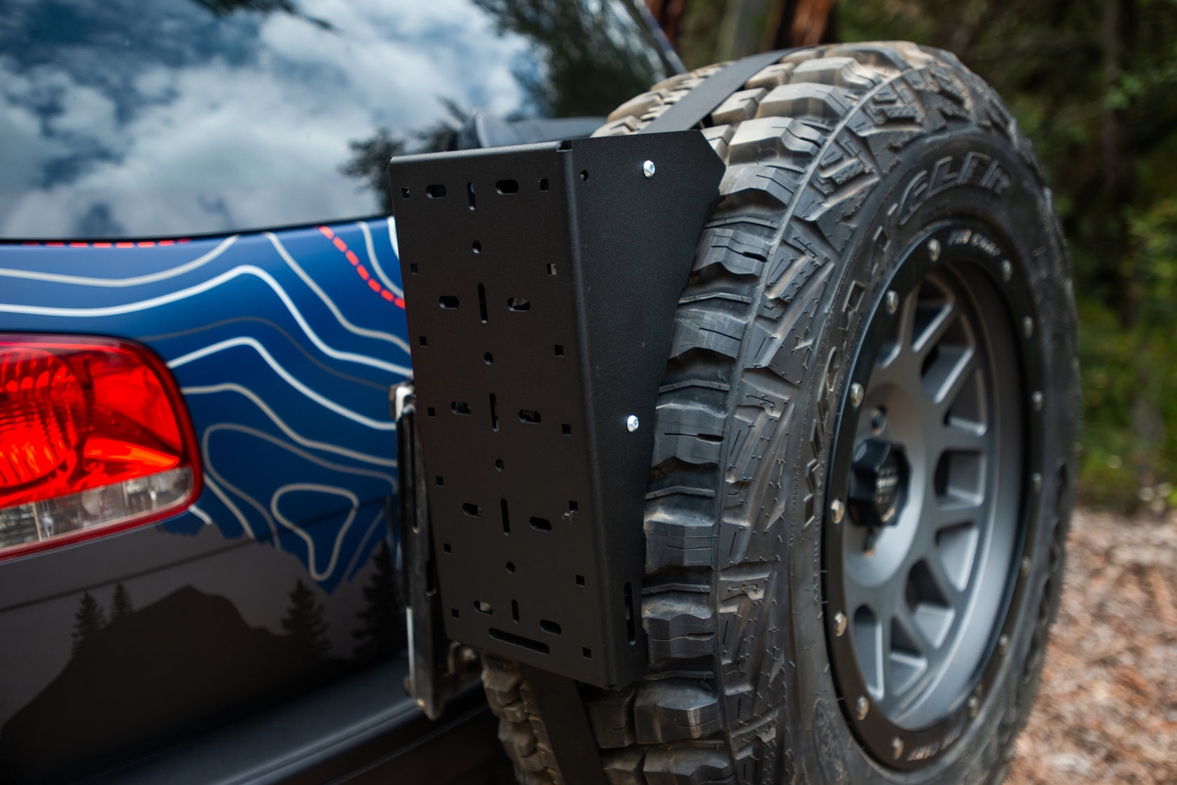 2 - Otzi ModRack Wedge Mounting Bracket + Free Hi Lift Mount Kit – Otzi ...