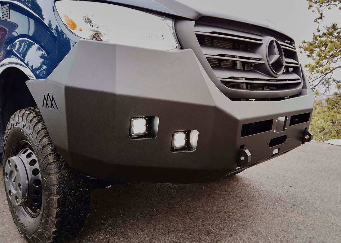 Mercedes Sprinter (2019+) Front Bumper Without Bull Bar by Backwoods Adventure Mods