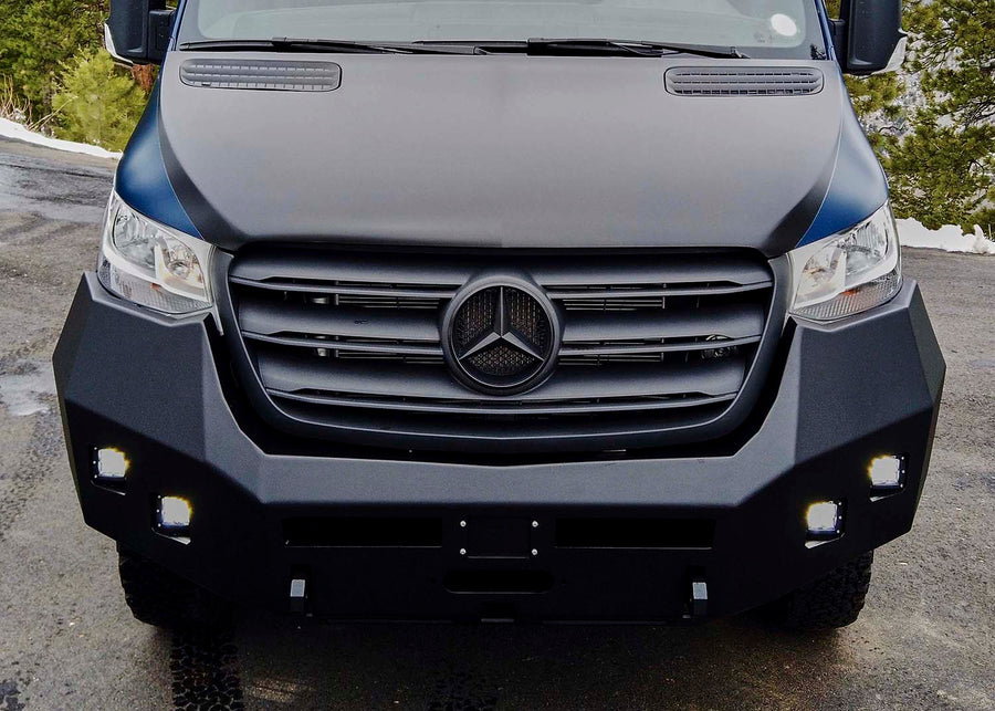 Mercedes Sprinter (2019+) Front Bumper Without Bull Bar by Backwoods Adventure Mods