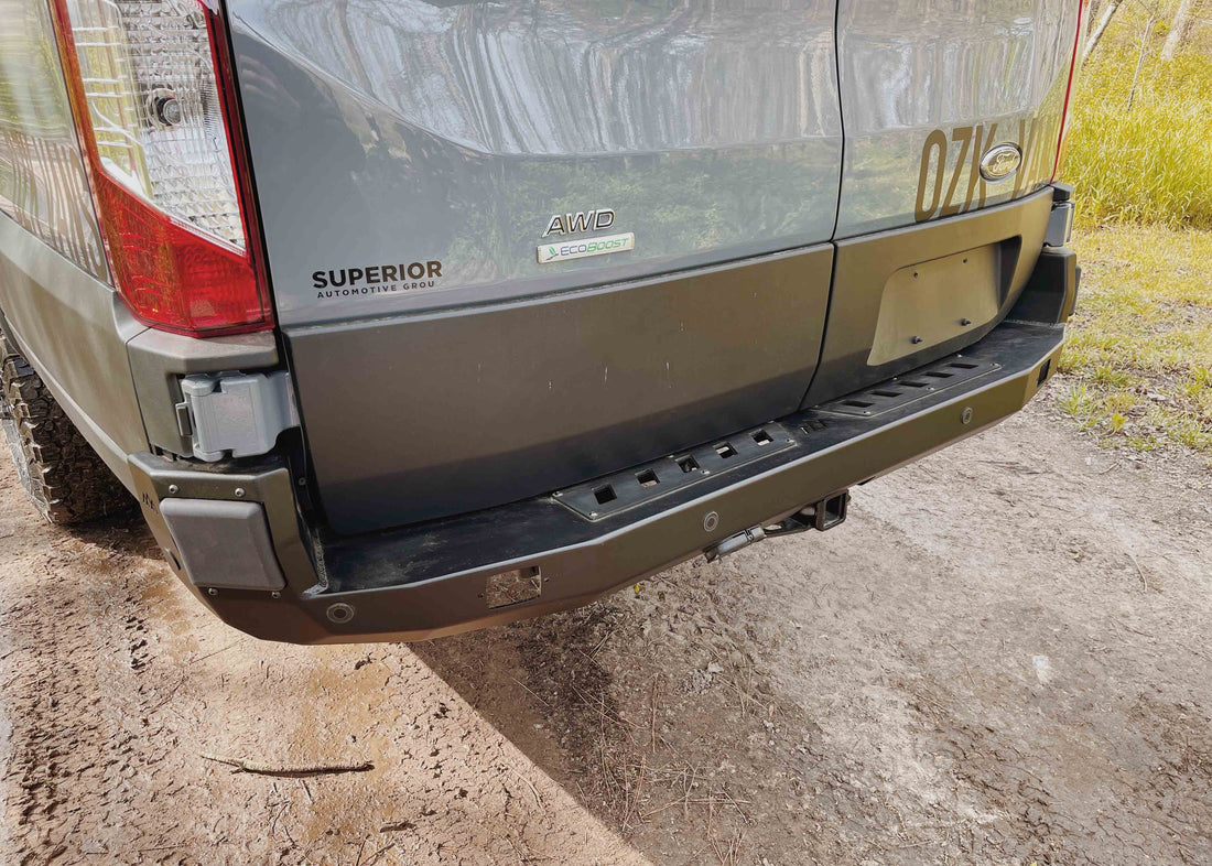Ford Transit (2015+) Rear Bumper by Backwoods Adventure Mods