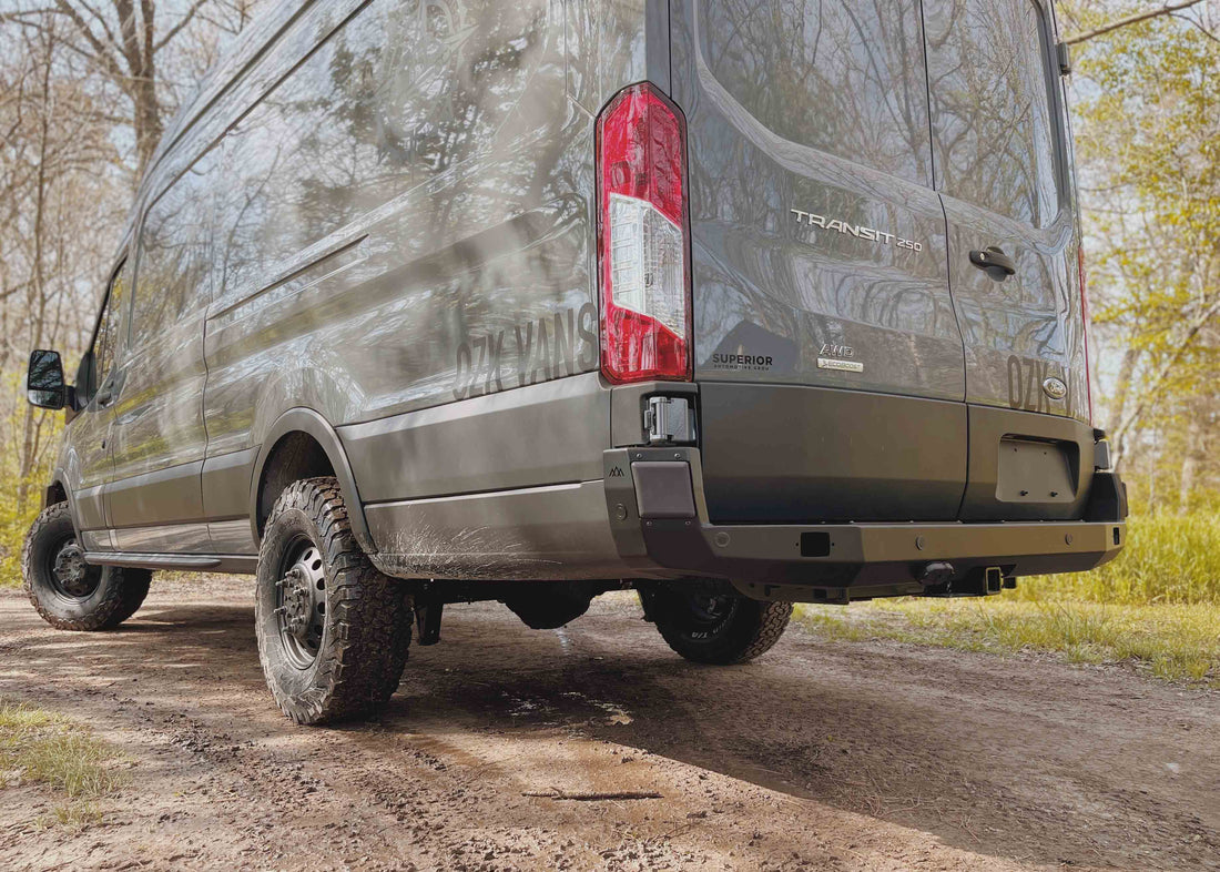 Ford Transit (2015+) Rear Bumper by Backwoods Adventure Mods