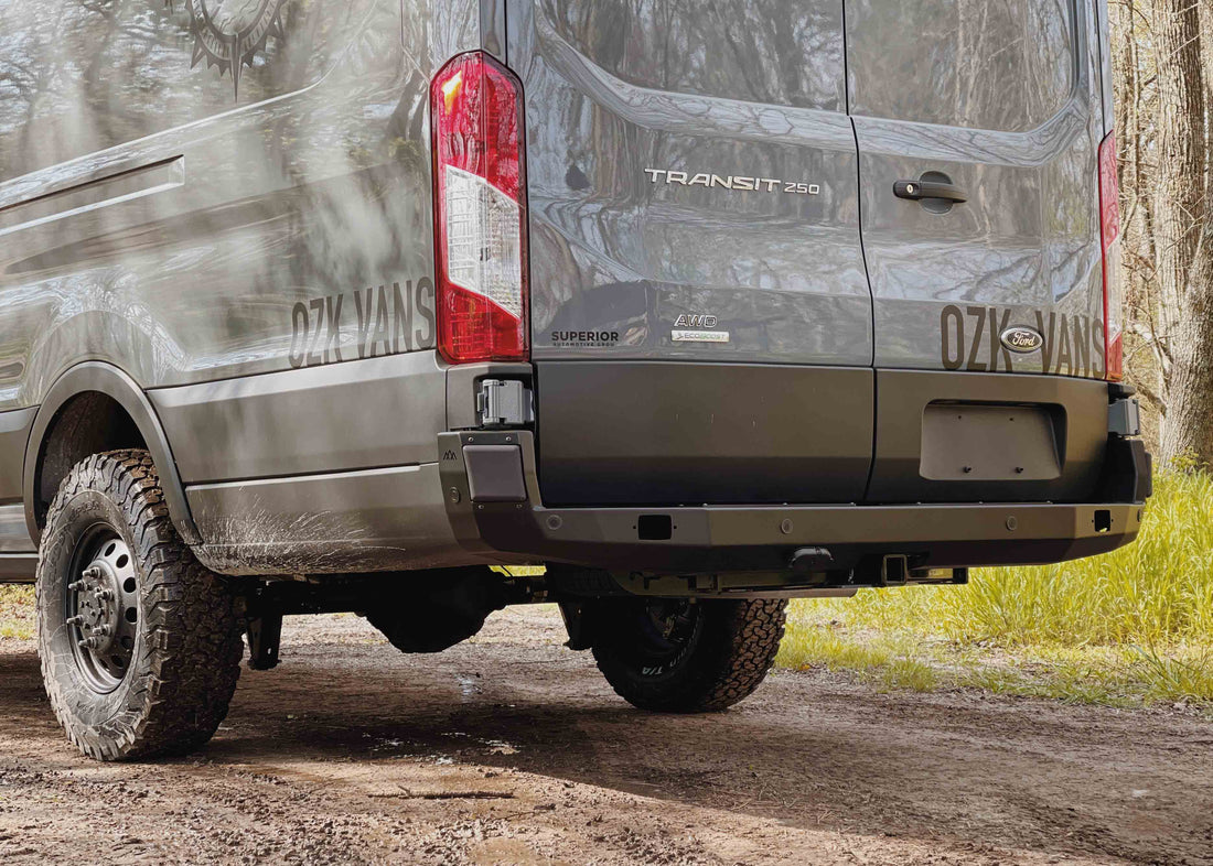 Ford Transit (2015+) Rear Bumper by Backwoods Adventure Mods