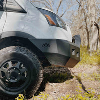 Ford Transit (2015-2019) Front Bumper [With Bull Bar] by Backwoods Adventure Mods